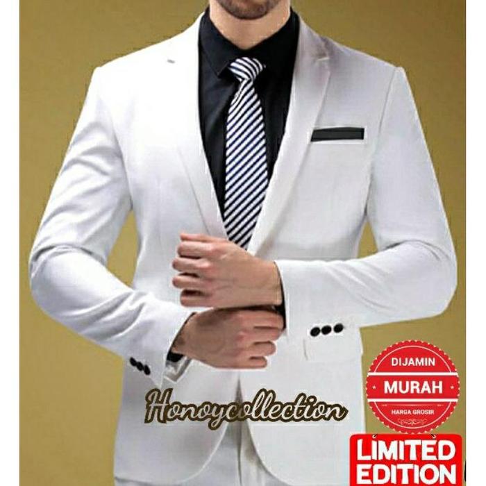ORIGINAL JAS PRIA PUTIH | JAS PUTIH PRIA | BLAZER PRIA PUTIH | JAS FORMAL PRIA | BLAZER PRIA | BLAZE