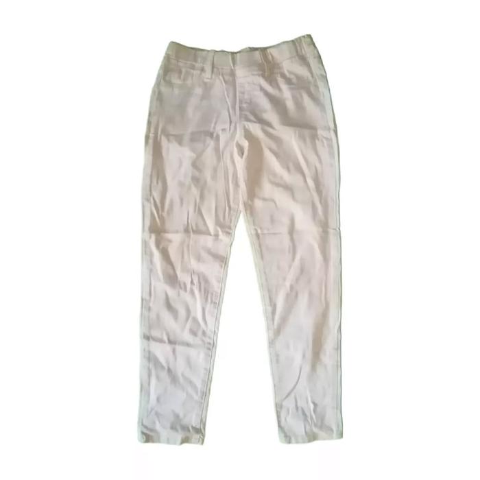 Uniqlo Kids White Chino Long Pants Celana Panjang Original Second Merch Japan Korea Brand Vintage Re