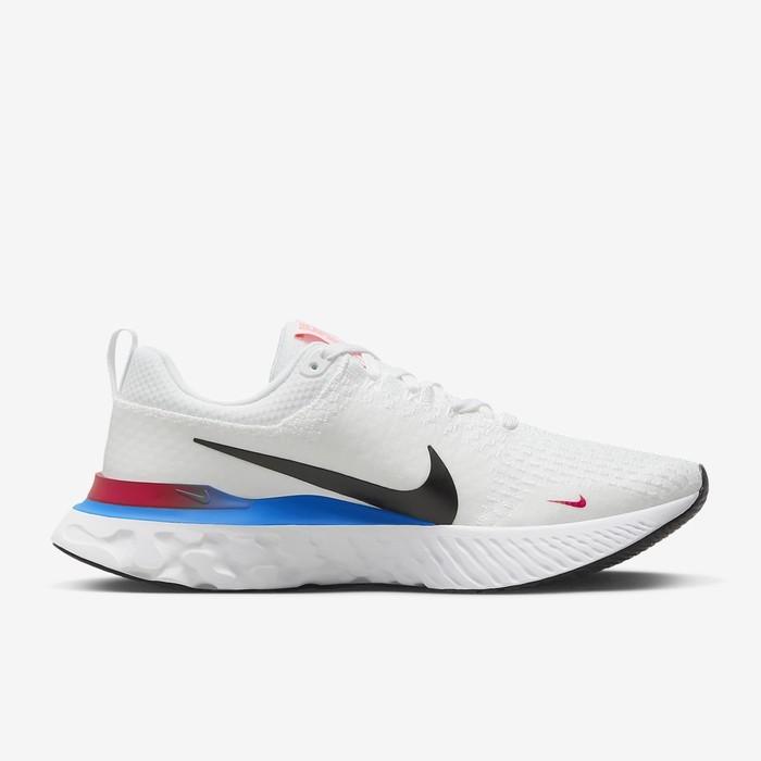 Nike React Infinity Run Fly Knit 3 White Blue Red Original