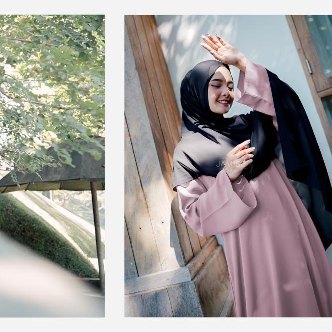 Shara Dress | Abaya Simple By Jamise Syari Original Best Seller