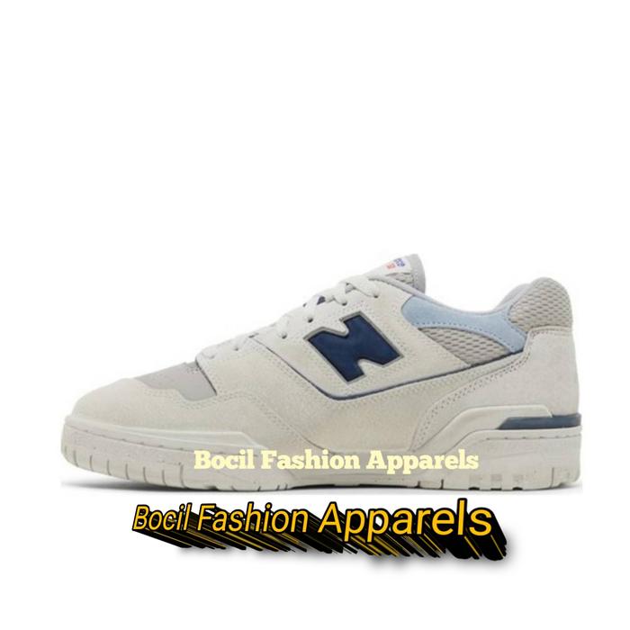Sepatu NB New Balance 550 Moon Beam Daze White Navy [ 100% BNIB ] Brand New Include Box
