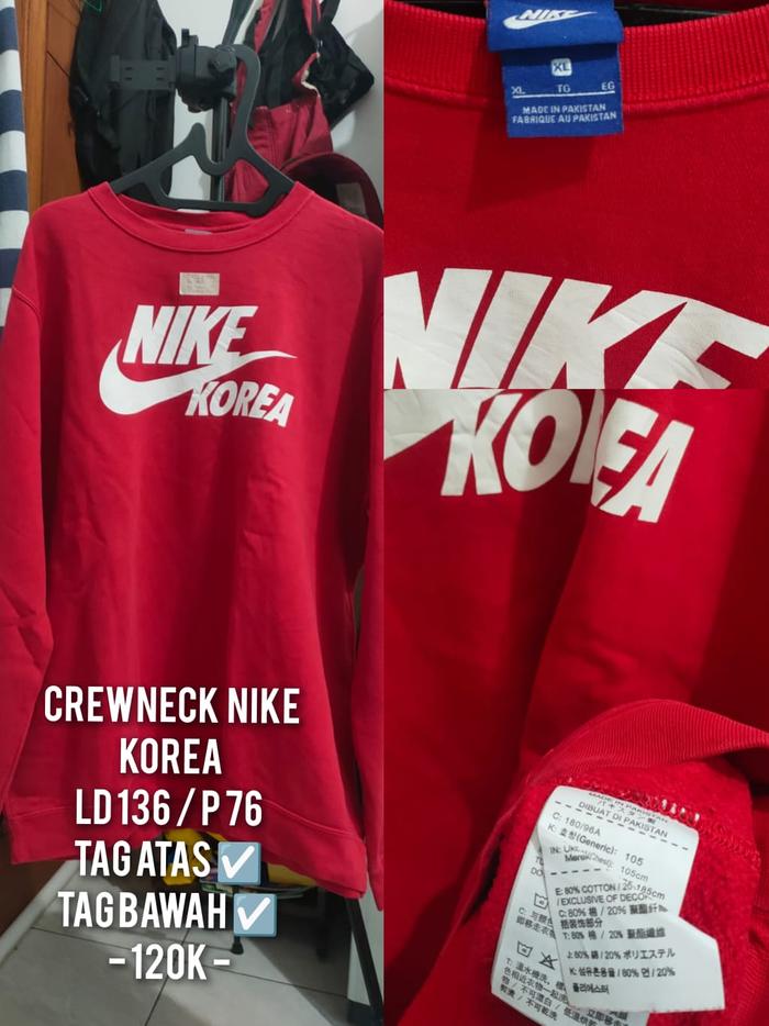 #Thrift - Crewneck Nike Korea Original @120K