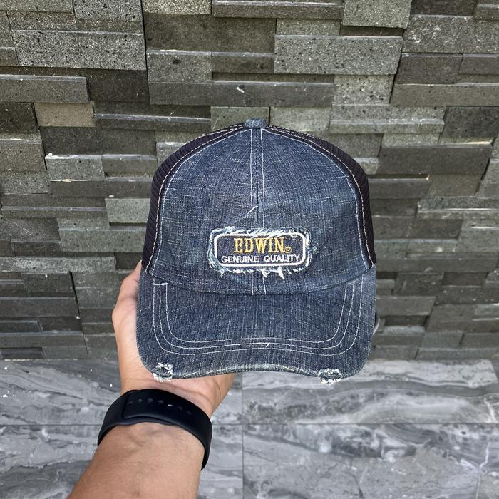 Edwin Denim Cap Trucker Hat