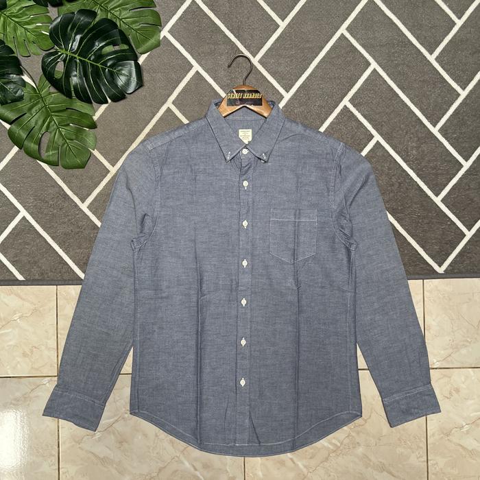 Giordano Oxford Shirt | Kemeja Oxford Giordano | Giordano Kemeja Oxford | Giordano | Kemeja Panjang 