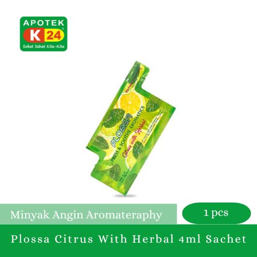 Plossa Aromatics Citrus with Herbal 4ml Mini Sachet