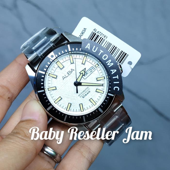 Jam Tangan Alba Men Automatic AL4721 AL4721X1 Original Garansi Resmi