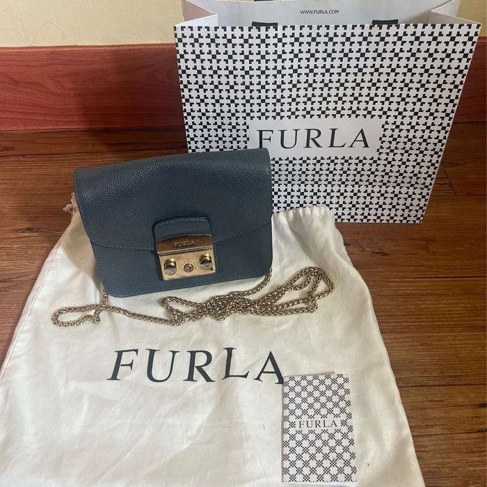 Tas Furla metropolis preloved original