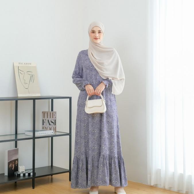 Baju Gamis Lebaran Terbaru Dress Muslim Syari Wanita Baju Gamis Abaya Acara Pesta Kondangan Pernikah