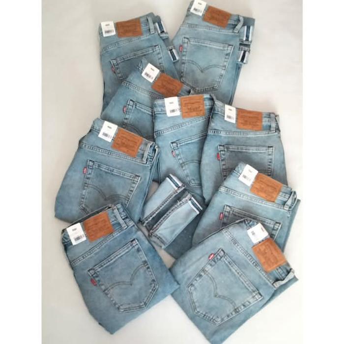 Levi s Original 502 Red Line Selvedge - Ripped Style