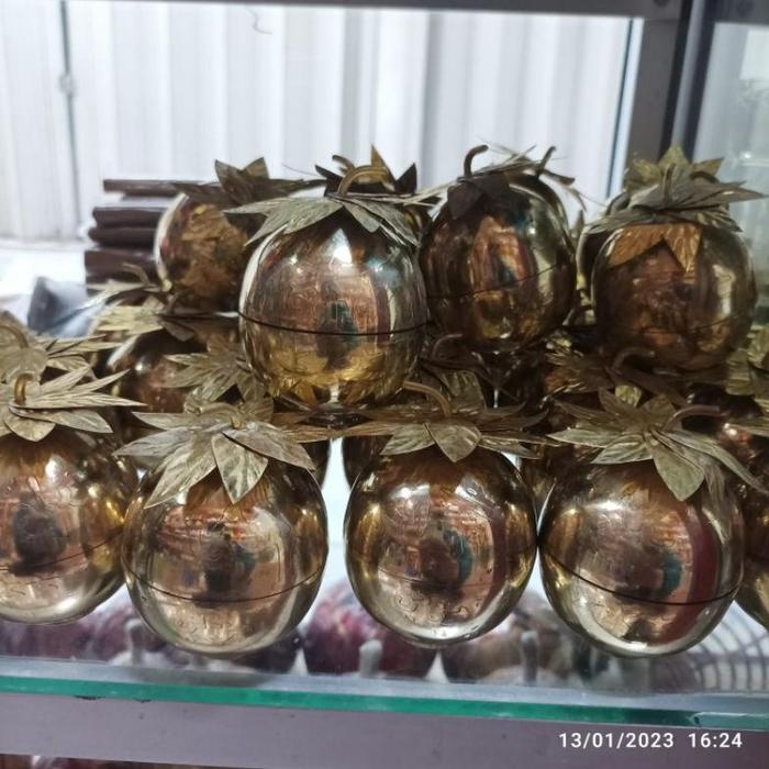 Apel jin turki besar Daun 3 5 7 9 super wangi isi hitam lengket