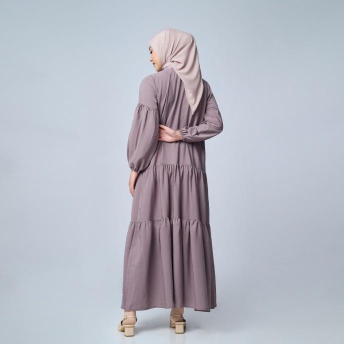 Zm Zaskia Mecca - Damara Coffee Gamis - Basic Daily Original Best Seller