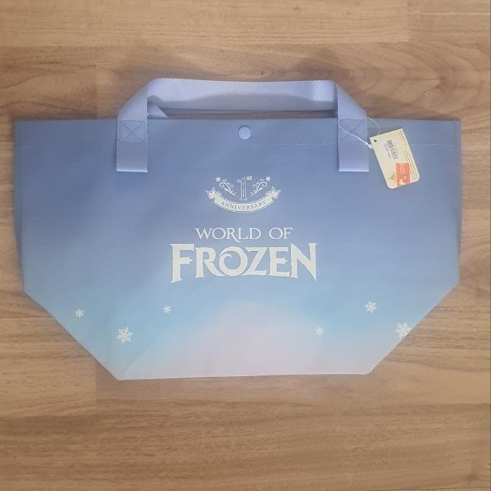 Tote Bag Frozen Disneyland Original HK Disneyland Small Size