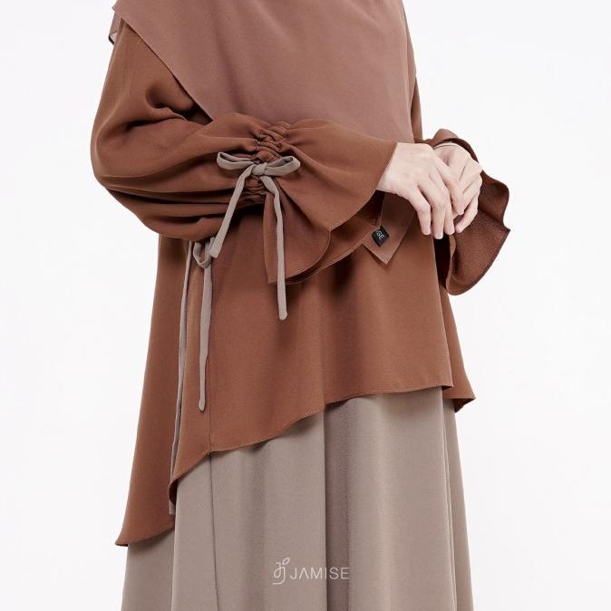 Erissa Dress New Colour | Gamis 2 In 1 By Jamise Syari Original Best Seller