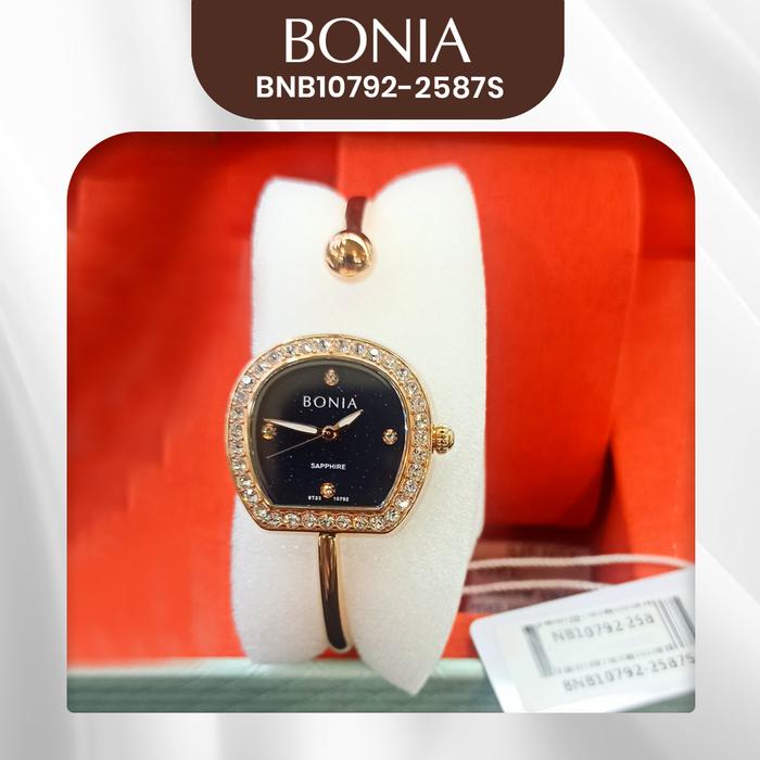 Jam Tangan Wanita Bonia Sonia B10792-2587S BNB10792-2587S Sapphire Blue Dial Original Resmi