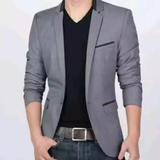 ORIGINAL TERLARIS ! JAS BLAZER PRIA FORMAL TERBARU ORIGINAL ARB / DF&Y MODEL SLIMFIT / JAS HITAM / J