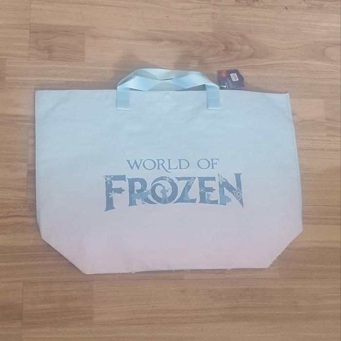 Tote Bag Frozen Disneyland Original HK Disneyland Medium Size