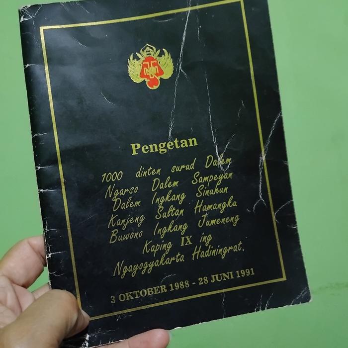 PENGETAN 1000 DINTEN SURUD DALEM NGARSO DALEM INGKANG SINUHUN KANJENG SULTAN HB IX ING NGAYOGYAKARTA