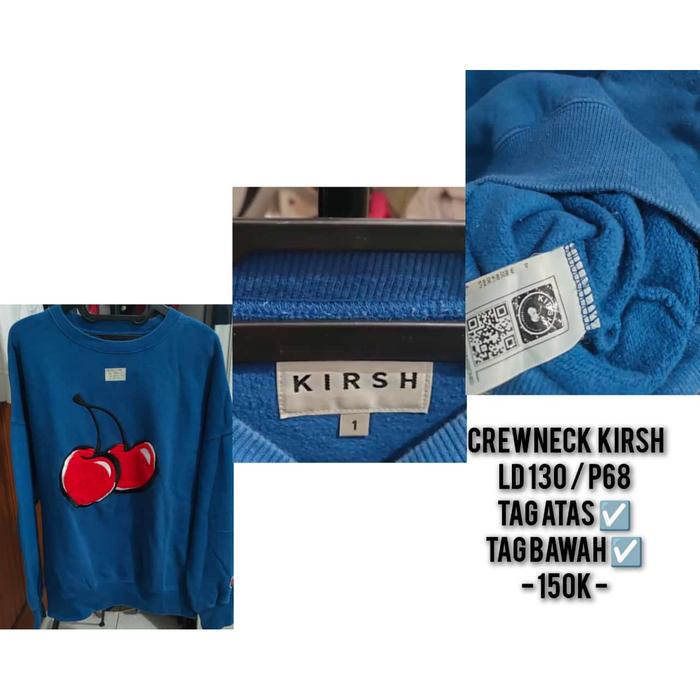 #Thrift - Crewneck Kirsh Original @150K