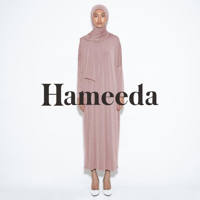 Hameeda - Sahar Batwing Dress | Loose Jersey Dress Busui Original Best Seller