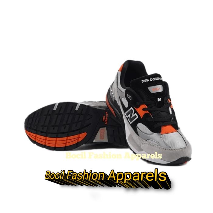 Sepatu NB New Balance 992 X DTLR Grey Orange Black [ 100% BNIB ] Brand New Include Box