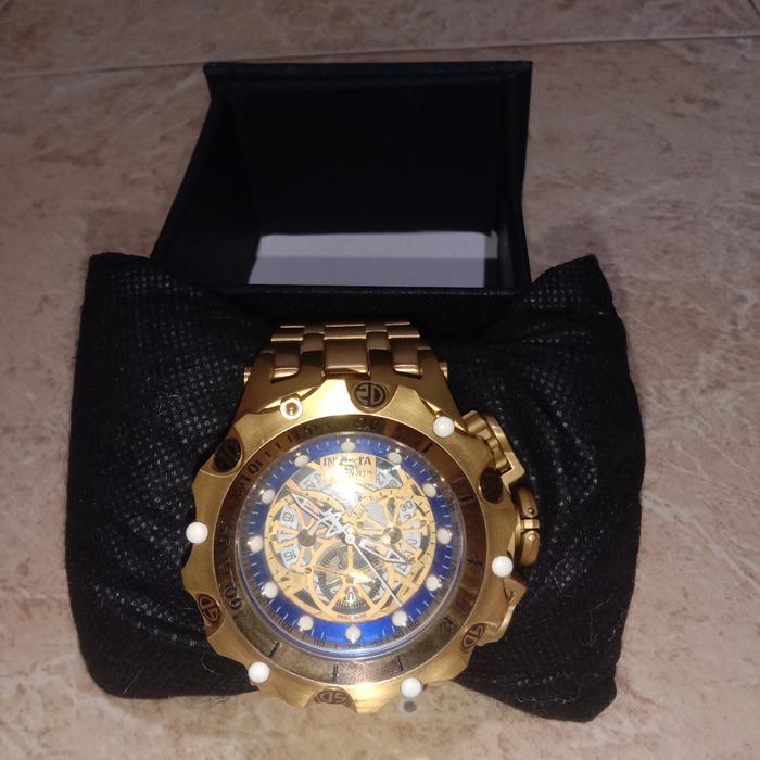 JAM TANGAN INVICTA VENOM GOLD