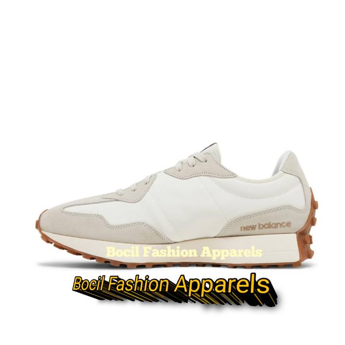 Sepatu NB New Balance 327 Moonbeam Dirfwood White Brown Yellow Women [ 100% BNIB ] Brand New Include