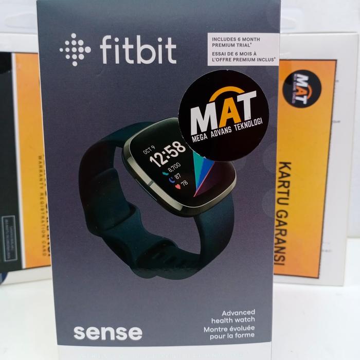 JAM FITBIT ORIGINAL SMARTWATCH FITBIT SENSE JAM PRIA NG