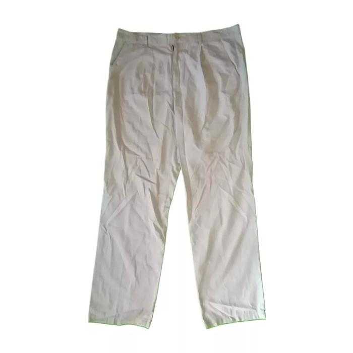 Basic House White Khaki Chino Long Pants Celana Panjang Original Second Merch Vintage Retro Y2K USA 