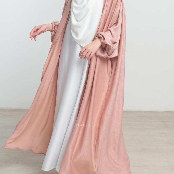 Wafta - Eid Series - Umaimah Abaya (Bisht Abaya) | Inner + Outer Original Best Seller