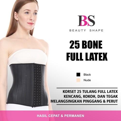 Beauty Shape - 25 Bone Full latex Waist Trainer / Korset 25 Tulang Full Latex PRELOVED