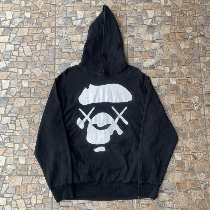 Vintage Bape X Kaws Hoodie