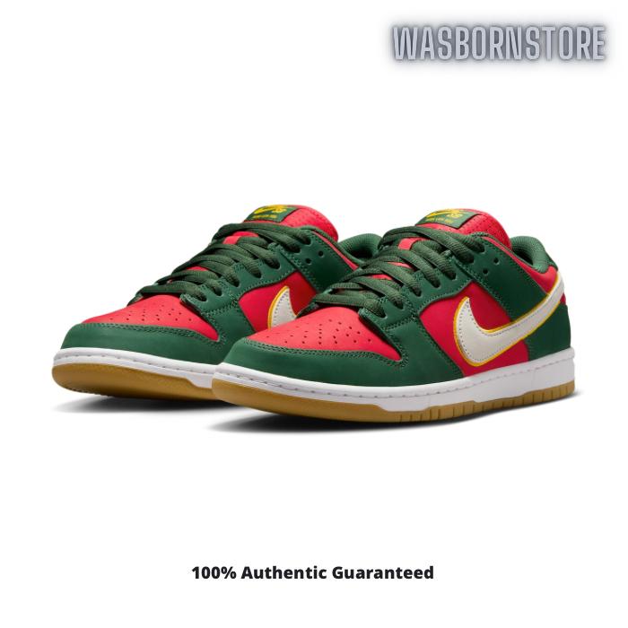 Sneakers Nike SB Dunk Low Pro PRM Seattle Supersonic (100% Authentic Guaranteed)