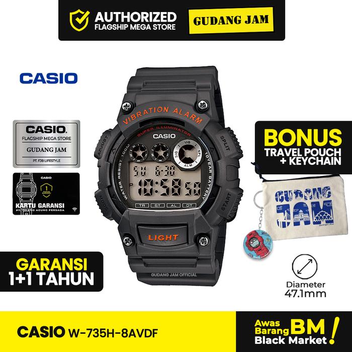 Casio General W-735H-8AVDF W-735H W-735 W735H W735