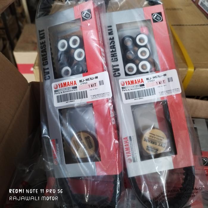 BEJ-WE76J-00 Vanbelt set Roller fazzio BEJ Yamaha original