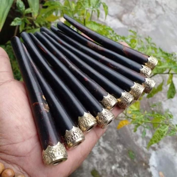 KERAJINAN AKAR BAHAR TUNGGAL/ONCE AKAR BAHAR ALPAKA MAHKOTA/PIPA ONCE AKAR BAHAR