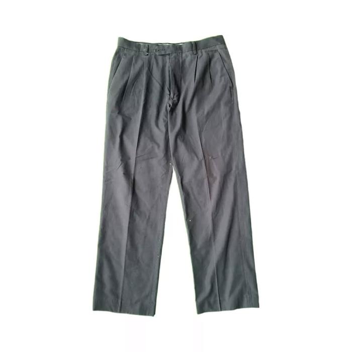 UNIQLO Grey Trousers Long Pants Celana Panjang Original Second Merch Japan Korea Brand Vintage Retro