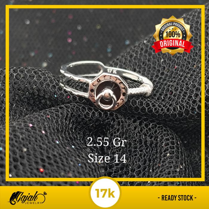 Cincin Emas 17K 2.55 Gr Kadar 750 3677