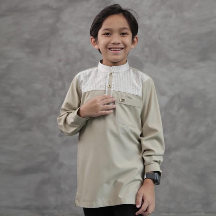 Qori Apparel Signature Amir Baju Koko Anak (Lengan Panjang) Ami-2 Terbaru 100% Original