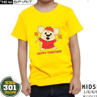 New Kaos Imlek/Baju Imlek/Couple Imlek/ SPIRIT Kaos Imlek Couple Family Terlaris