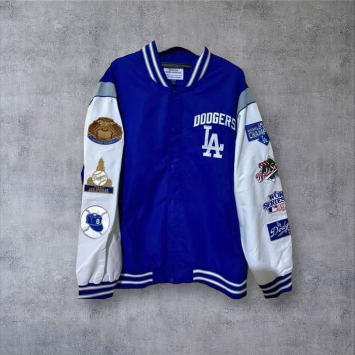 varsity la dodgers original authentic