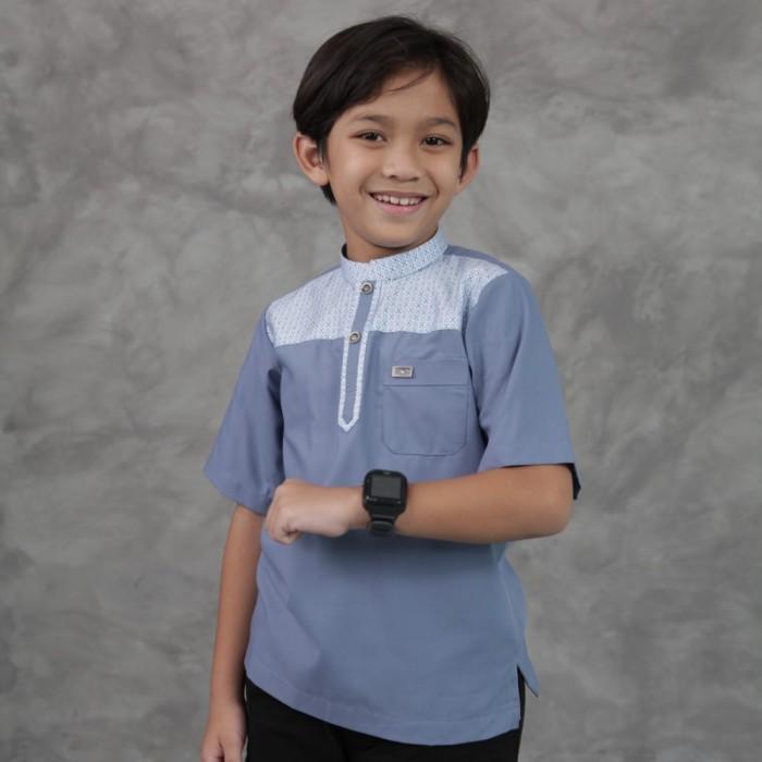 Qori Apparel Signature Amir Baju Koko Anak (Lengan Pendek) Terbaru 100% Original