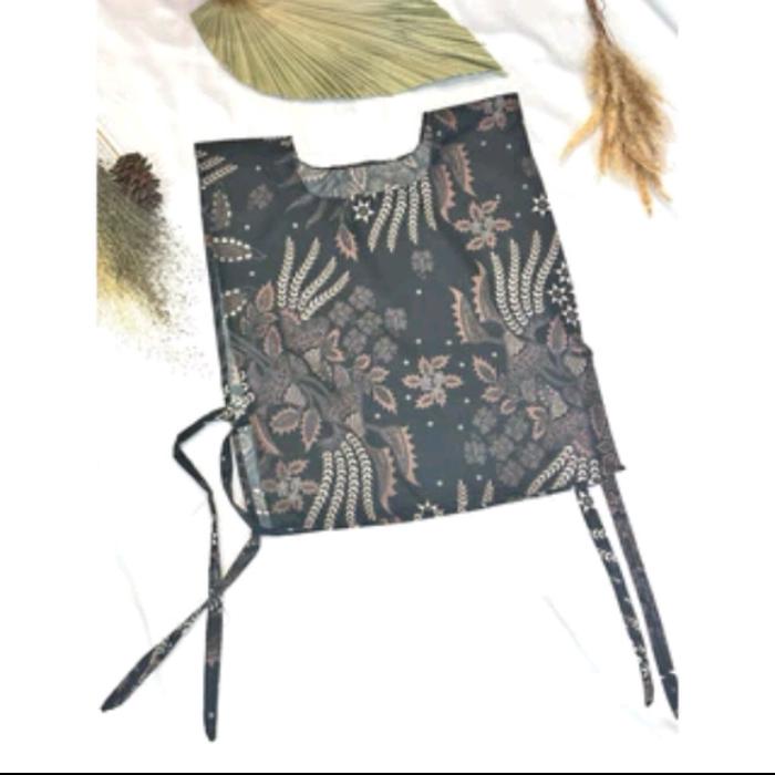 Vest batik leher V&O,vest pria&wanita, rompi batik, vest batik, outherwear, vest kekinian