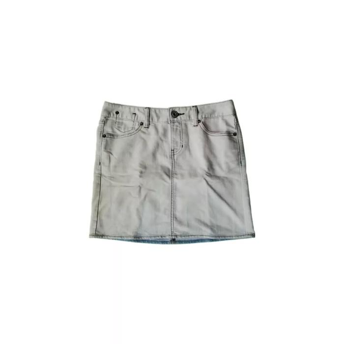 GAP Jeans 1969 White Skirt Rok Cewek Wanita Original Second Merch Japan Korea Brand Vintage Retro Y2