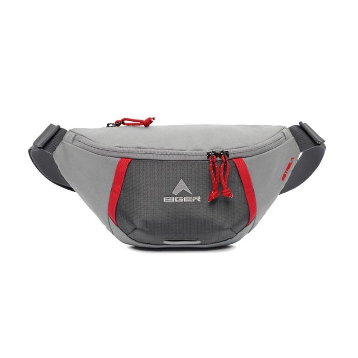 Tas Pinggang Pria EIGER ESTRELA WAIST BAG Tas Bahu Hitam