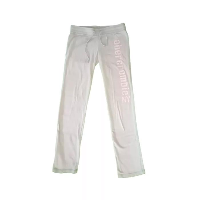 Abercrombie New York Light Blue Training Long Pants Celana Panjang Wanita Cewek Original Second Merc