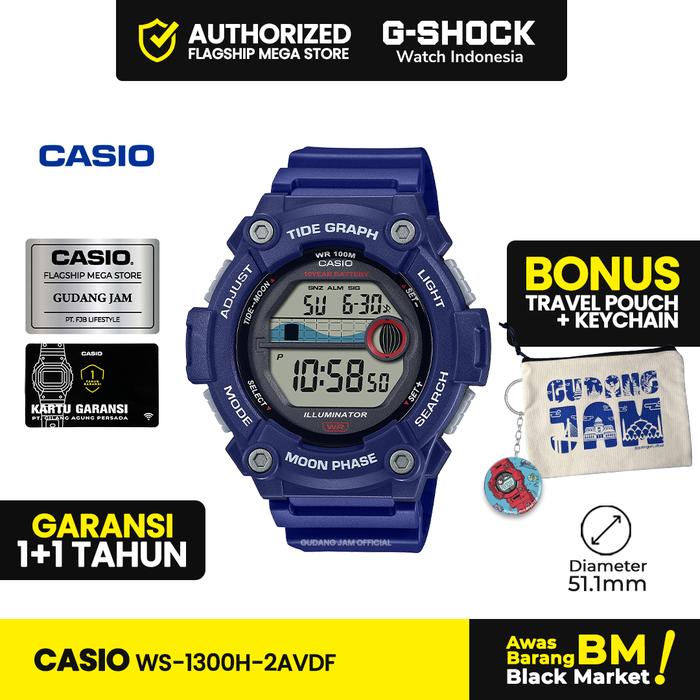 Casio General WS-1300H-2AVDF WS-1300H WS-1300 WS1300H WS 1300H