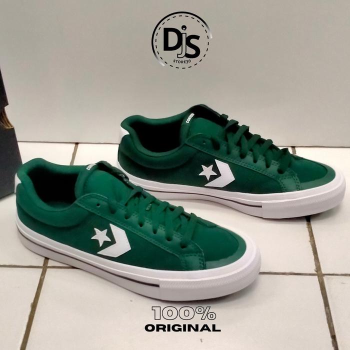 Sepatu Converse Sport Casual Mens Green envy Original