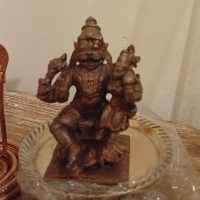 Arca Sri Laksmi Narasimha Laksmi Nrsimha Deity Cooper India