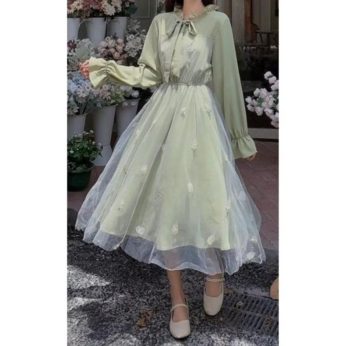 Preloved Midi Dress From Japan
