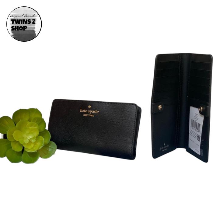 Dompet KS Madison LG Skin Bifold Saffiano Leather Black